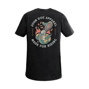 John Doe Snake II tričko černé