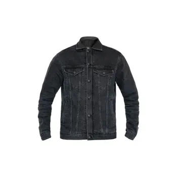 cafe 4 racer - Bunda Lumbershell čierna/olivová - Army Surplus Bundy 