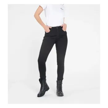 cafe 4 racer - John Doe Ruby female jeans black - JOHN DOE Moto nohavice 