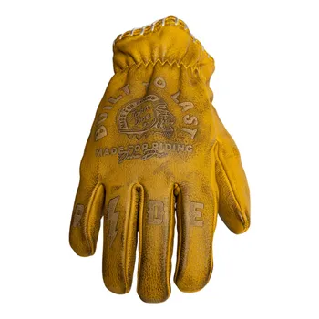 cafe 4 racer - John Doe Coyote gloves yellow/grey - JOHN DOE Gloves 