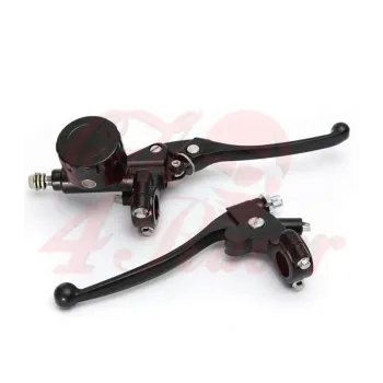 cafe 4 racer - Pár L&R 7/8 inch 22mm černá - Cafe4Racer Brzdové & Spojkové páčky 