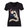 cafe 4 racer - Queen Kerosin We Can Do It tričko čierne - KING KEROSIN Tričká 