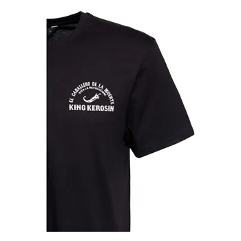 cafe 4 racer - Tričko King Kerosin El Caballero čierne - KING KEROSIN Trička 