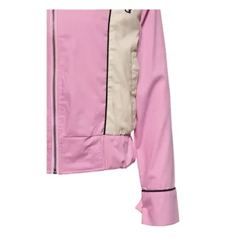 cafe 4 racer - Queen Kerosin Speedway Queens jacket old pink/white - KING KEROSIN Jackets 