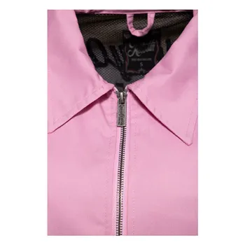 cafe 4 racer - Queen Kerosin Speedway Queens jacket old pink/white - KING KEROSIN Jackets 