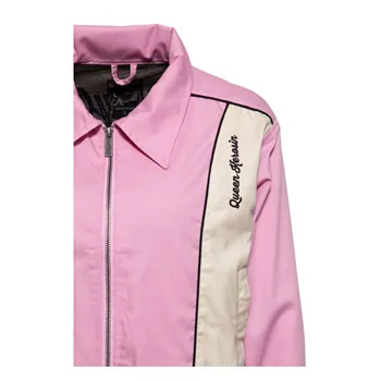 cafe 4 racer - Queen Kerosin Speedway Queens jacket old pink/white - KING KEROSIN Jackets 