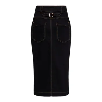 cafe 4 racer - Queen Kerosin Pencil skirt black - KING KEROSIN Skirts 
