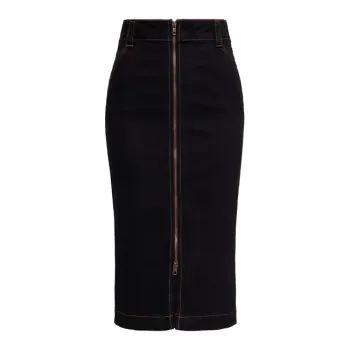 cafe 4 racer - Queen Kerosin Pencil skirt black - KING KEROSIN Skirts 