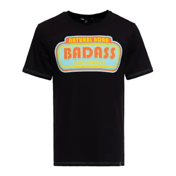 cafe 4 racer - King Kerosin Natural Born T-shirt black - KING KEROSIN T-Shirts 