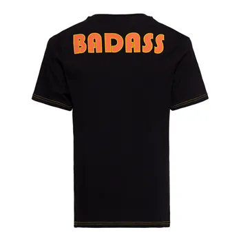 cafe 4 racer - Tričko King Kerosin Badass čierne - KING KEROSIN Tričká 
