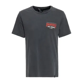 cafe 4 racer - King Kerosin Psychedelic T-shirt black - KING KEROSIN T-Shirts 