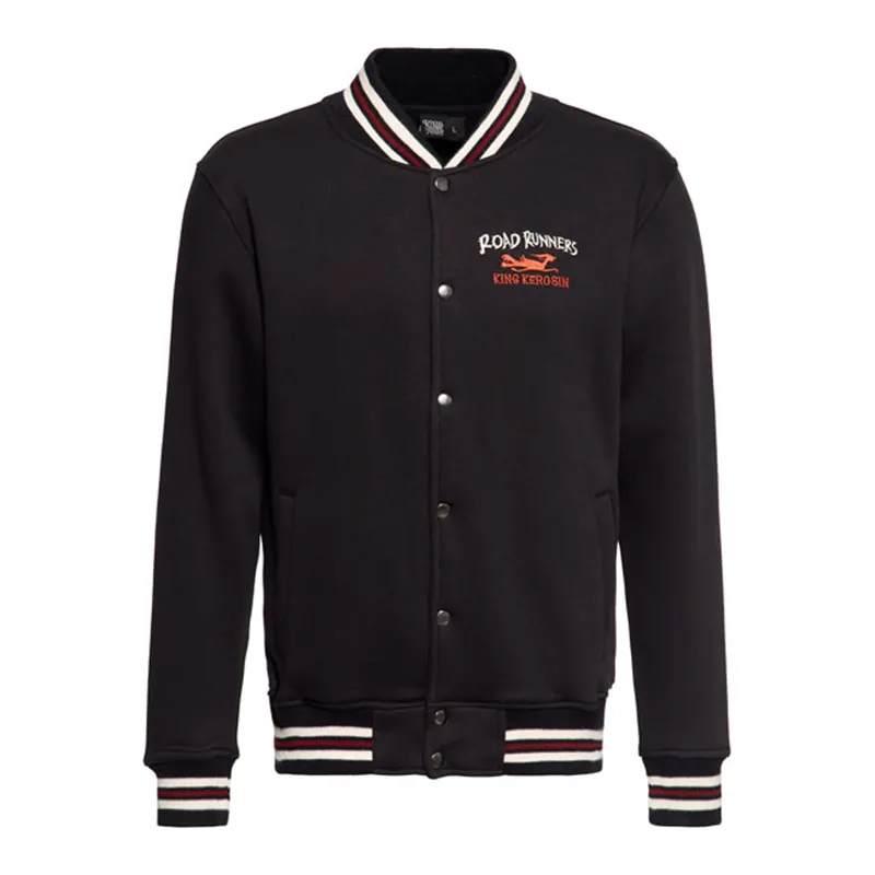 cafe 4 racer - Bunda King Kerosin Roadrunner black - KING KEROSIN Bundy 