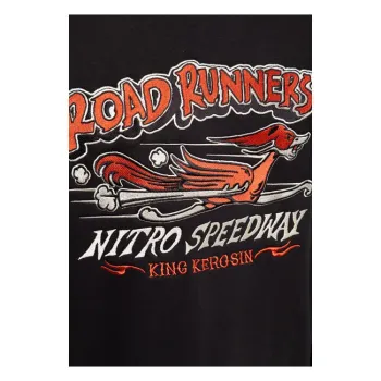 cafe 4 racer - Bunda King Kerosin Roadrunner black - KING KEROSIN Bundy 