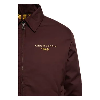 cafe 4 racer - King Kerosin 1949 Service worker jacket dark brown - KING KEROSIN Jackets 