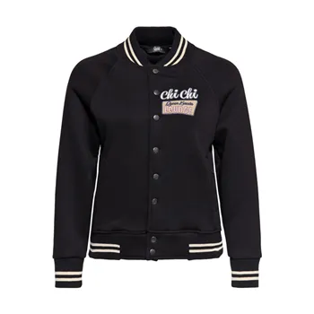 Queen Kerosin Chi-Chi college jacket black
