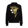 cafe 4 racer - Queen Kerosin Bee Queen college jacket black - KING KEROSIN Jackets 