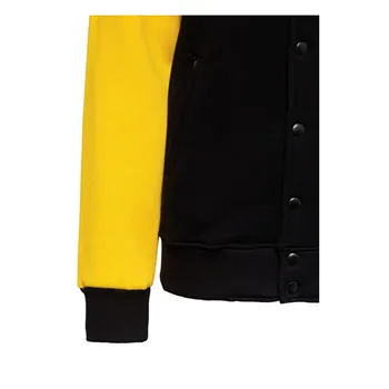 Queen Kerosin Bee Queen college jacket black/yellow