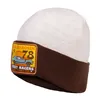 cafe 4 racer - King Kerosin Street Racers beanie brown/white - KING KEROSIN Beanies 