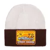 cafe 4 racer - King Kerosin Street Racers beanie brown/white - KING KEROSIN Beanies 