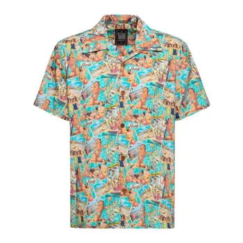 cafe 4 racer - WCC Outlaw Flannel shirt blue/beige - WEST COAST CHOPPERS Shirts 