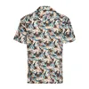 cafe 4 racer - King Kerosin Hawaii AOP shirt beige/multicolor - KING KEROSIN Shirts 
