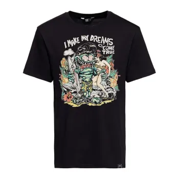 cafe 4 racer - Queen Kerosin Queen Cafe t-shirt off white - KING KEROSIN T-Shirts 