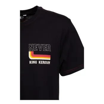 cafe 4 racer - King Kerosin Never T-shirt black - KING KEROSIN T-Shirts 
