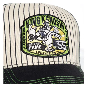 cafe 4 racer - King Kerosin Base Bear trucker cap - KING KEROSIN Caps 