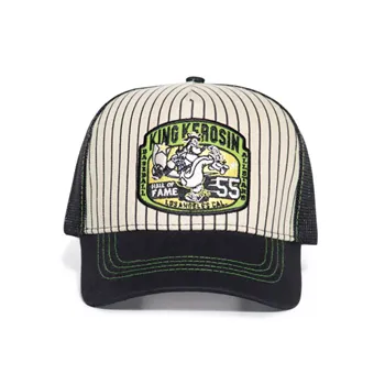 cafe 4 racer - King Kerosin Base Bear trucker cap - KING KEROSIN Caps 