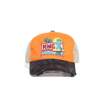 cafe 4 racer - King Kerosin Tiki Surfers trucker cap - KING KEROSIN Šiltovka 