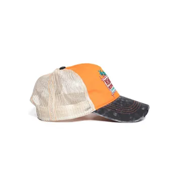 cafe 4 racer - King Kerosin Tiki Surfers trucker cap - KING KEROSIN Šiltovka 