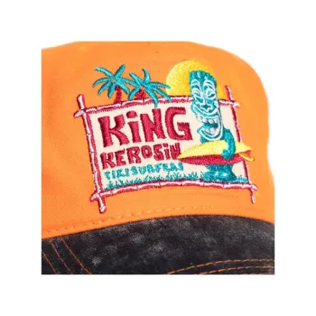 cafe 4 racer - King Kerosin Tiki Surfers trucker cap - KING KEROSIN Šiltovka 