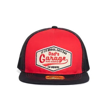 cafe 4 racer - King Kerosin Dads Garage trucker cap - KING KEROSIN Šiltovka 