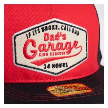 cafe 4 racer - King Kerosin Dads Garage trucker cap - KING KEROSIN Šiltovka 