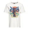 cafe 4 racer - King Kerosin Tiki Surf Shop T-Shirt Off White - KING KEROSIN T-Shirts 