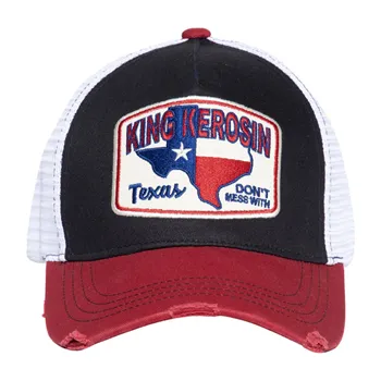 cafe 4 racer - King Kerosin Dont mess trucker cap - KING KEROSIN Caps 
