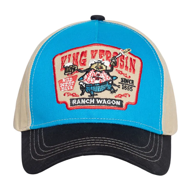 cafe 4 racer - King Kerosin Ranch Wagen trucker cap - KING KEROSIN Caps 