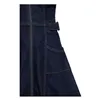 cafe 4 racer - Queen Kerosin Swing Dress tmavo modré pranie - KING KEROSIN Šaty 