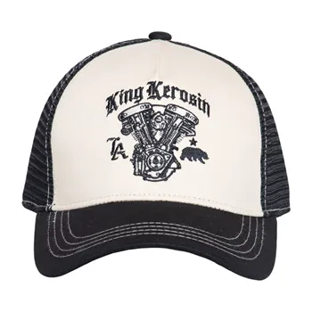 cafe 4 racer - King Kerosin Cal Motor trucker cap - KING KEROSIN Šiltovka 