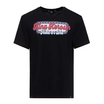cafe 4 racer - Queen Kerosin Super Cutie t-shirt off white - KING KEROSIN T-Shirts 
