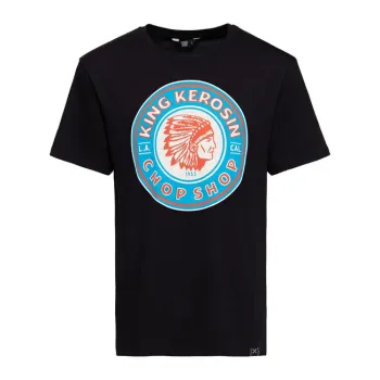 cafe 4 racer - Dickies Mapleton tričko šedý melír - DICKIES Tričká 