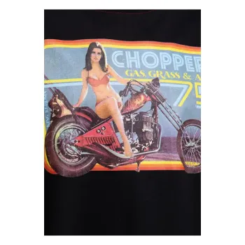 cafe 4 racer - Tričko King Kerosin Bikini Chopper - KING KEROSIN Tričká 