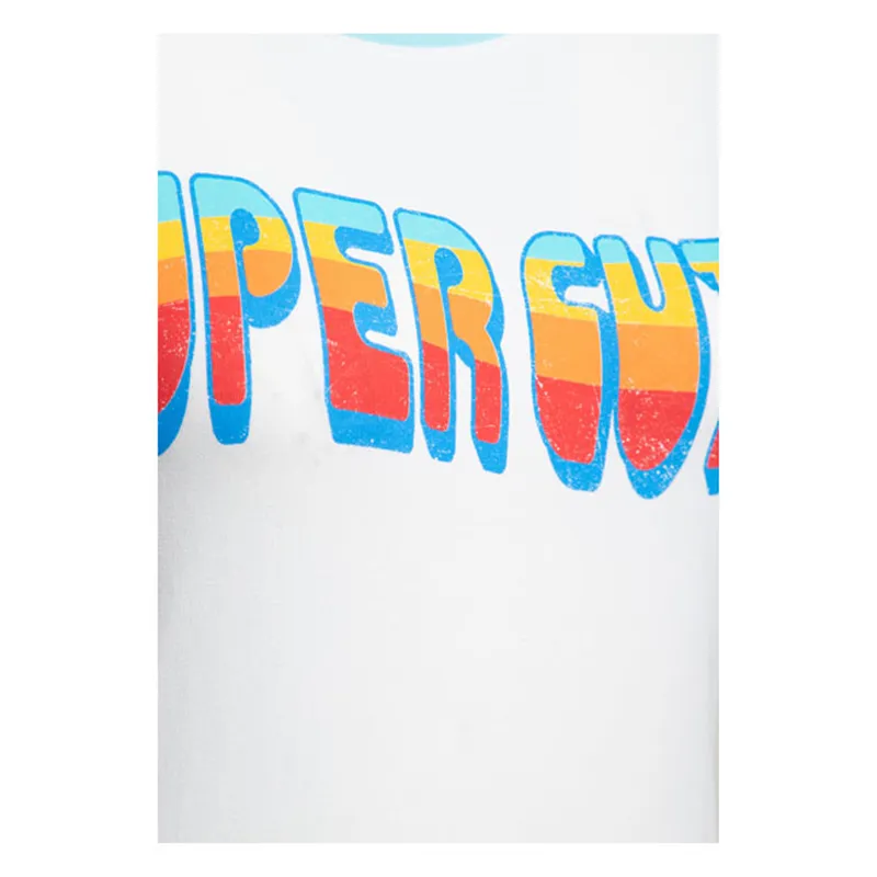 cafe 4 racer - Queen Kerosin Super Cutie t-shirt off white - KING KEROSIN T-Shirts 