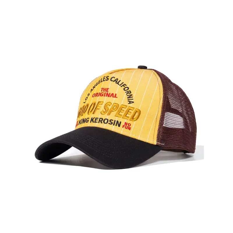 cafe 4 racer - King Kerosin Boh rýchlosti trucker cap - KING KEROSIN Šiltovka 