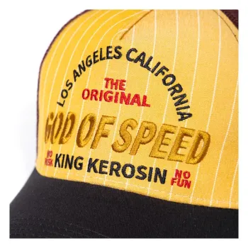 cafe 4 racer - King Kerosin Boh rýchlosti trucker cap - KING KEROSIN Šiltovka 