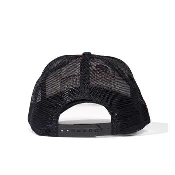 cafe 4 racer - King Kerosin Golden State check trucker cap - KING KEROSIN Kšiltovky 