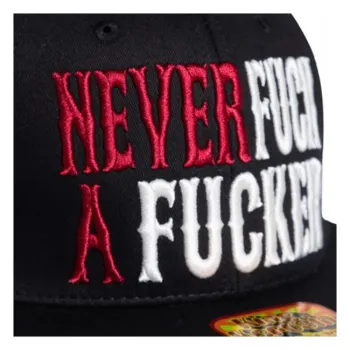 cafe 4 racer - King Kerosin Never Fuck a Fucker snapback čiapka - KING KEROSIN Kšiltovky 