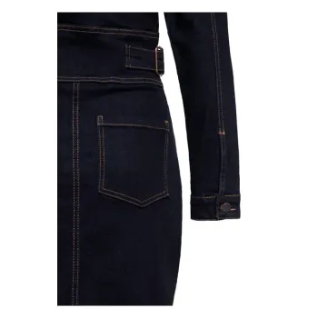 cafe 4 racer - Queen Kerosin Workwear Pencil dress rinsed wash - KING KEROSIN Dress 