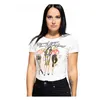 cafe 4 racer - Queen Kerosin Wild Rebel t-shirt black - KING KEROSIN Tričká 