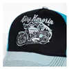 cafe 4 racer - King Kerosin Acer Recer cap black/blue - KING KEROSIN Šiltovka 